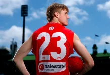 Sydney draftee Ned Bowman will wear the No.23 made famous by Lance Franklin. Picture: Sydney Swans FC