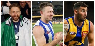 Five AFL greats among list of new AFL life members