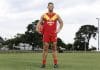 2025 Carton Draft Deledio Hawkins 048. Image: Provided by Carlton Draft/TGI Sports