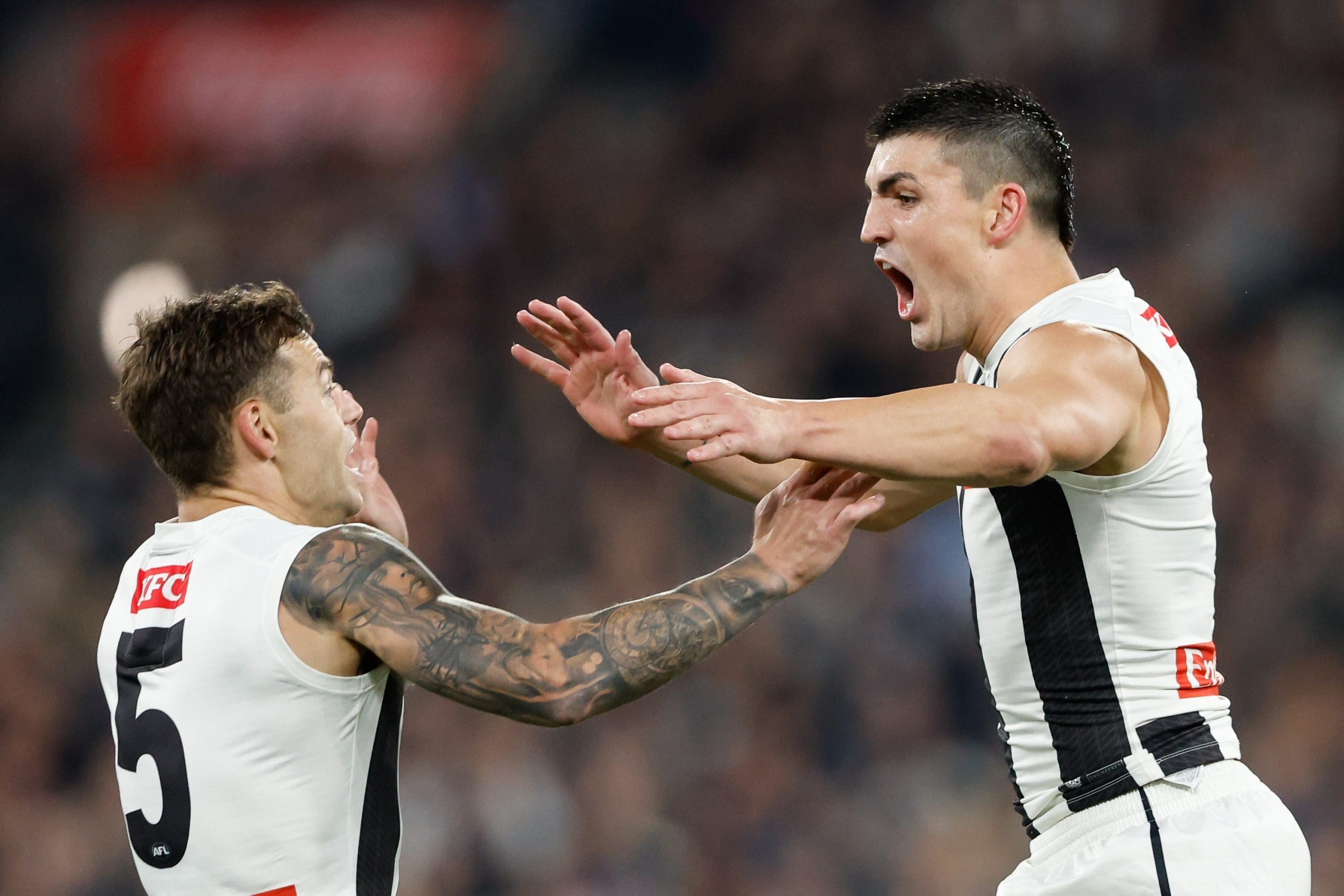Off-contract Collingwood backman gives hint on future