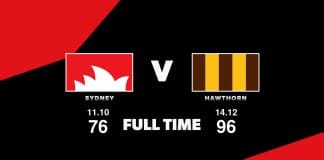 LIVE: Sydney vs Hawthorn – Round 0, 2025