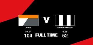 LIVE: GWS vs Collingwood – Round 0, 2025