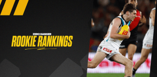 Change to No.1, two more break into top five as chasing pack grows: AFL Rookie Rankings – Round 3