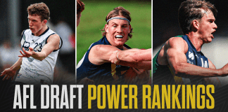 AFL Draft – May Power Rankings