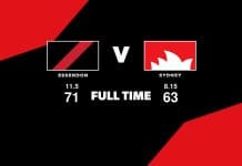 FULL TIME: Essendon vs Sydney – Round 9, 2025
