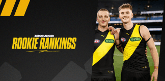 Richmond and Brisbane youngsters switch again, Saint makes first appearance: AFL Rookie Rankings
