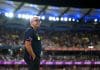 BRISBANE, AUSTRALIA - MARCH 29: Brisbane Lions senior coach Chris Fagan looks on after his team's victory during the round three AFL match between Brisbane Lions and Geelong Cats at The Gabba, on March 29, 2025, in Brisbane, Australia. (Photo by Albert Perez/AFL Photos via Getty Images)