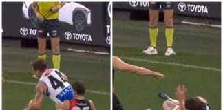 AFL MRO: Is Essendon defender in hot water for this tackle?