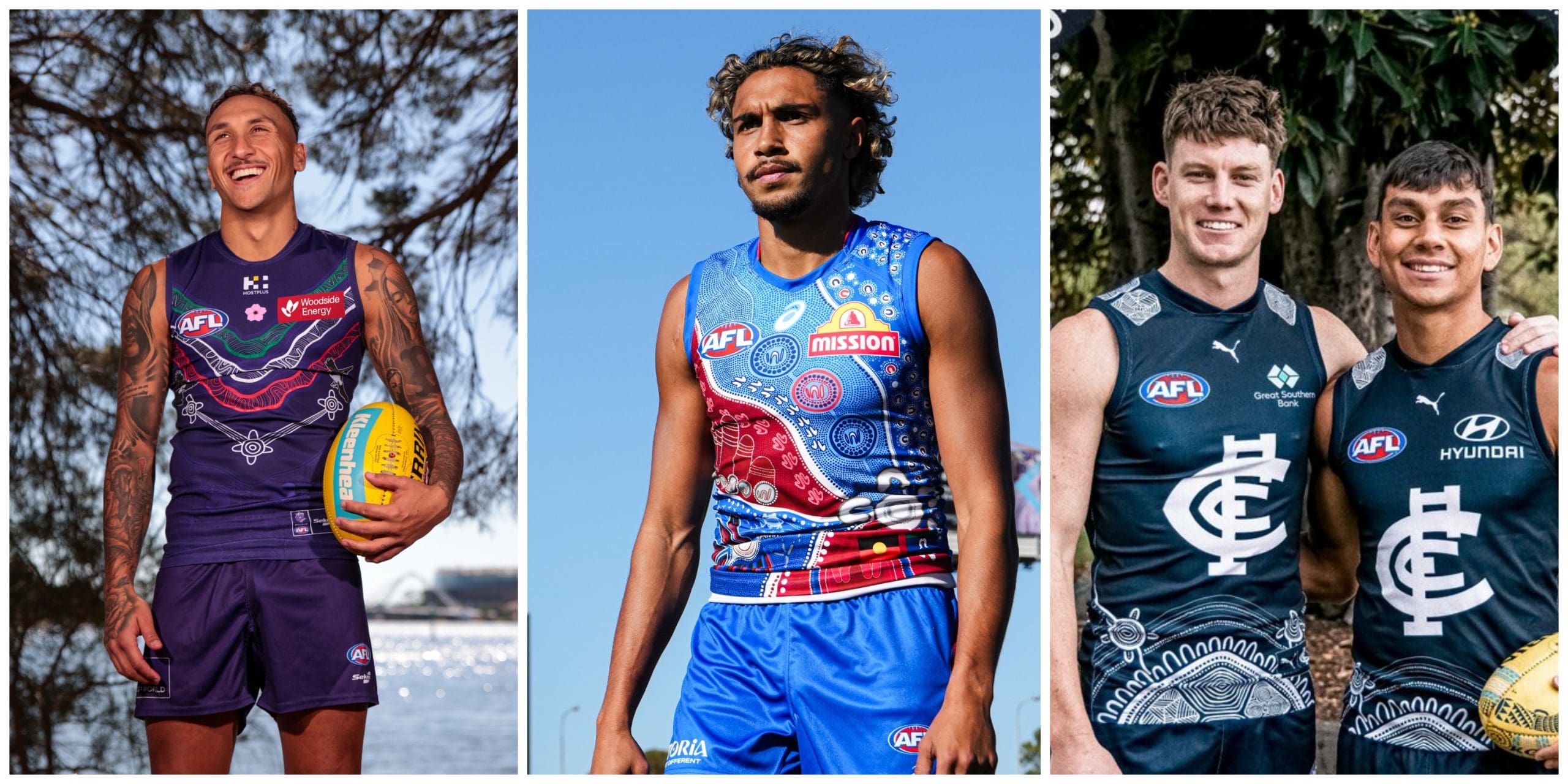 Every AFL club's 2025 Indigenous Round guernsey - AFL News - Zero Hanger