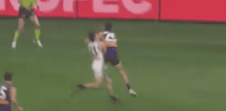 AFL MRO: Is the Fremantle captain in strife for this collision?