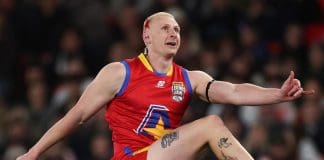 Dan Gorringe kicked the match-winner for the All Stars. Credit: Getty