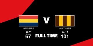 LIVE: Adelaide vs Hawthorn – Finals Week 2, 2025
