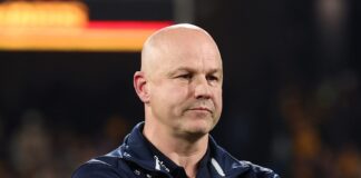 Adelaide coach dismisses controversial umpire miss as reason for defeat ADELAIDE, AUSTRALIA - SEPTEMBER 12: Matthew Nicks, Senior Coach of the Crows during the AFL First Semi Final match between the Adelaide Crows and the Hawthorn Hawks at Adelaide Oval on September 12, 2025 in Adelaide, Australia. (Photo by James Wiltshire/AFL Photos via Getty Images)