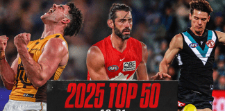 The top 50 AFL players of 2025: 40-31 (Part 2)