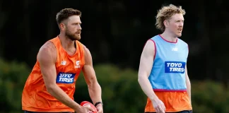 Jayden-Laverde-and-Clayton-Oliver-at-GWS-training-on-November-24-2025.-Picture-Phil-Hillyard