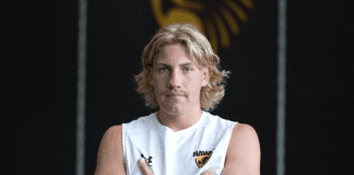 Ollie Greeves. Credit: Hawthorn Football Club