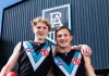Newest Port Adelaide signing backed to make the most of opportunity Balyn O'Brien and Mitch Zadow found out on Monday morning that their AFL dreams had been realised. Image: Matt Sampson.