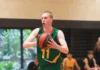 City Rockets and state player Lachie Brewer will head to the AIS in September for a Basketball Australia development camp. Picture: Scott Boucher. Credit: The Examiner