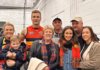 Jaryd Dawson with sister Chloe, brother Jordan Dawson and wife Milly, mum and dad Tony and Marian and his wife Jessica. Picture: Instagram