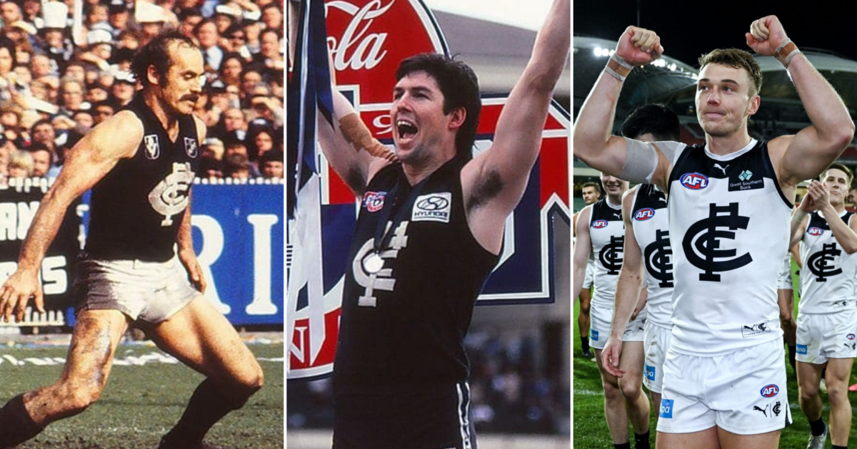 Fan list: Ranking the top 10 Carlton players I’ve seen