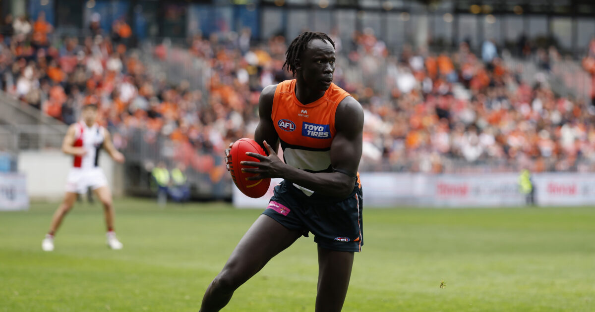 Kingsley admits young GWS Giant has “a lot to learn”