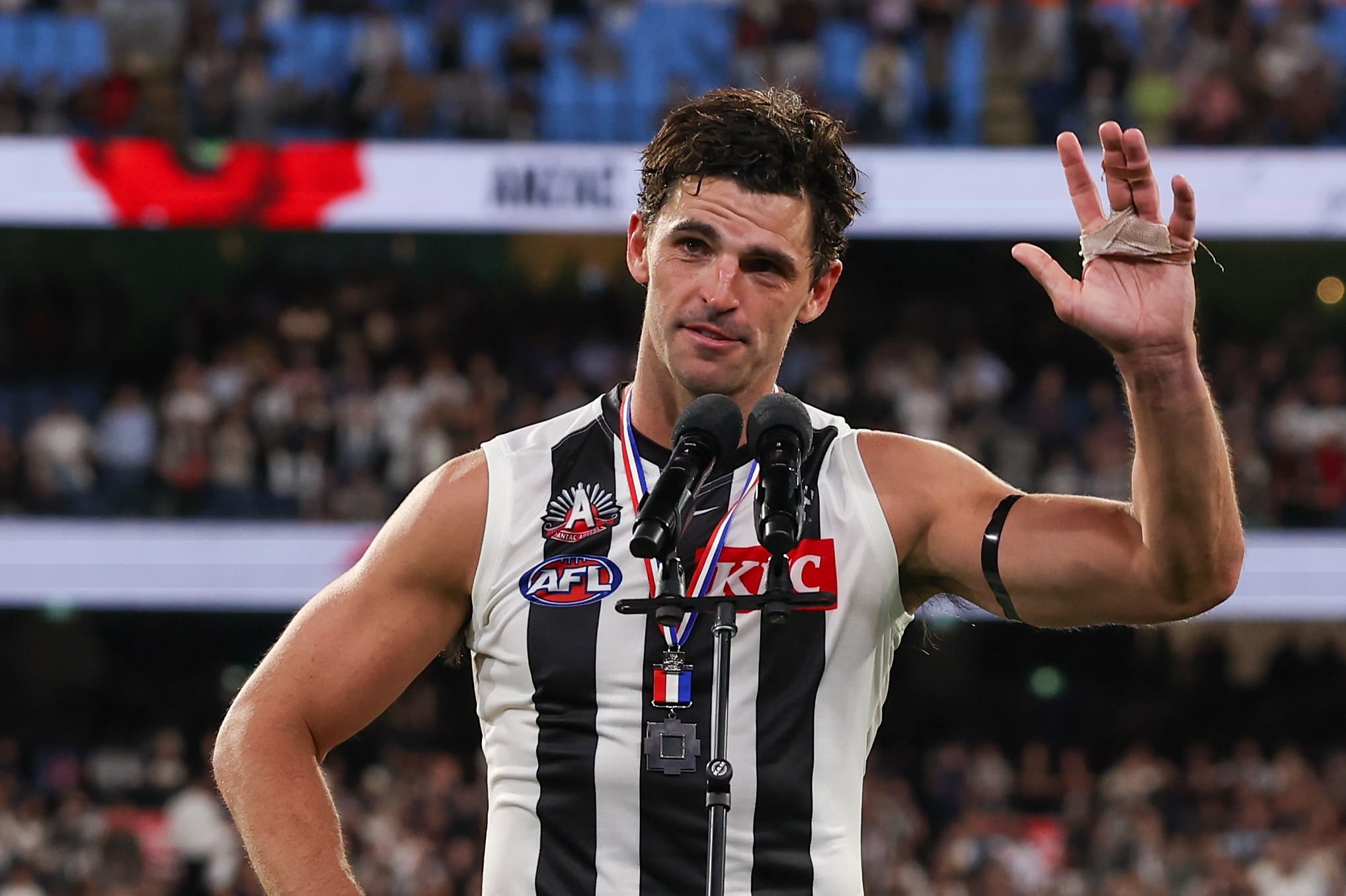 Collingwood veteran Scott Pendlebury speaks on playing future