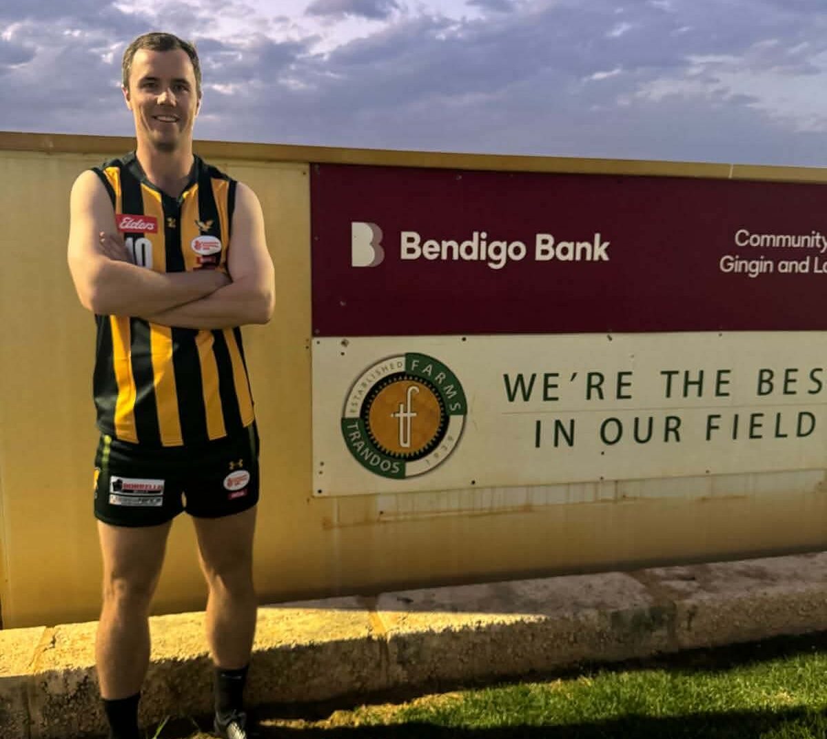 Corey Taylor from the Gingin Eagles. 