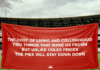 Banner Man predicts Pies will go “down down”