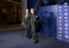 Nathan Buckley with his father (Ray) at the 2026 Australian Football Hall of Fame ceremony. Credit: Zero Digital Sports