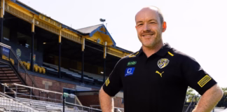 Richmond high-performance manager departs club Richmond high-performance manager Ben Serpell. Credit: Richmond