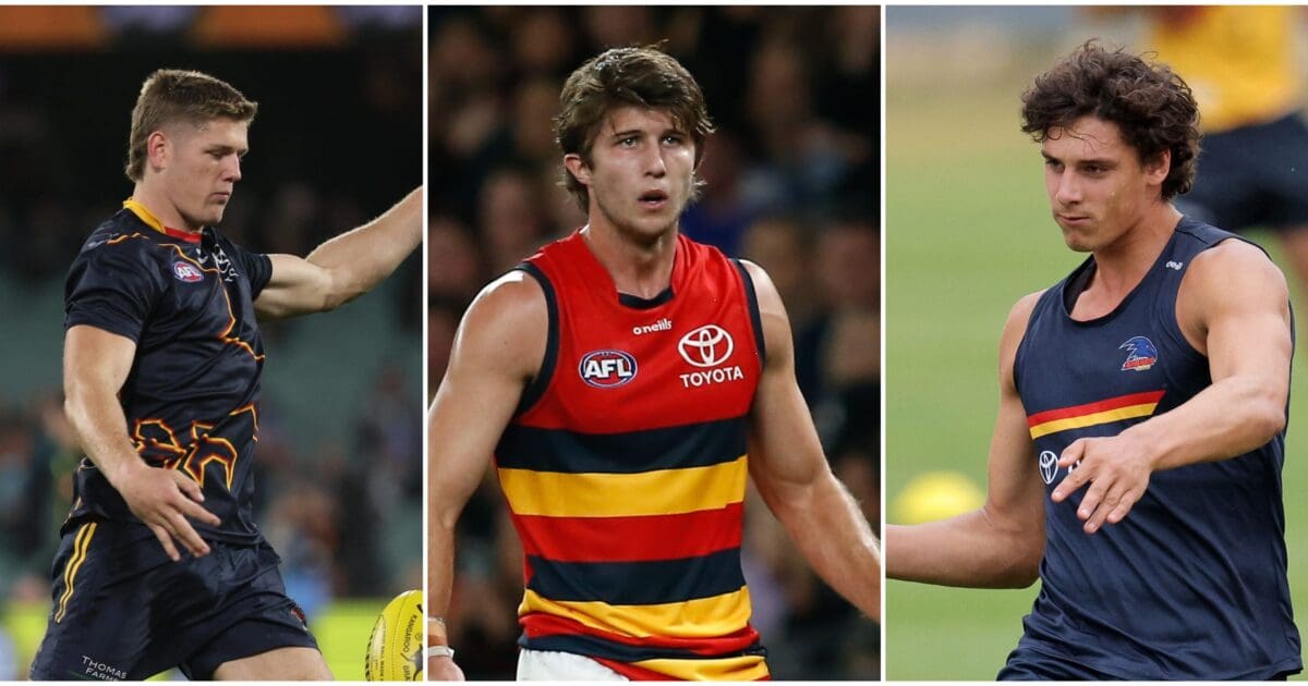 Adelaide coach addresses key defender contract calls as rival trio circle
