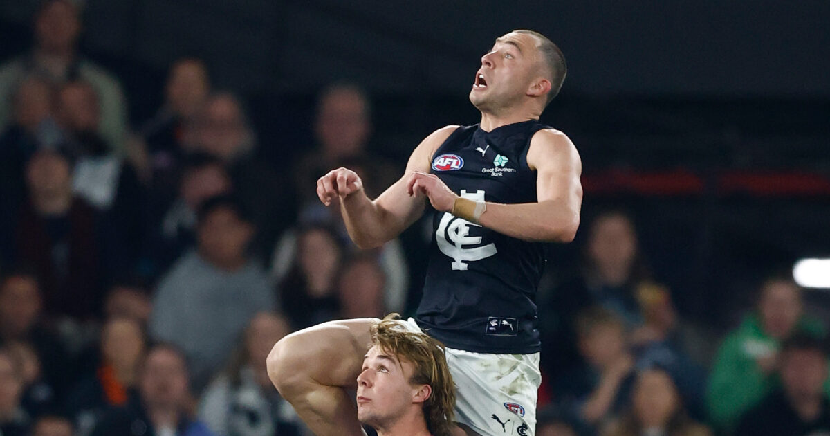 Carlton's Will Hayward Injured After Spectacular Mark in AFL Wildcard Round