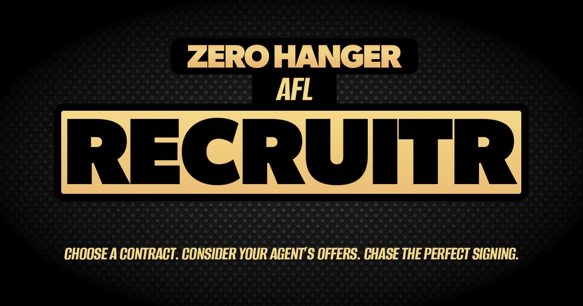 Would you trust your Agent in today’s AFL Recruitr?
