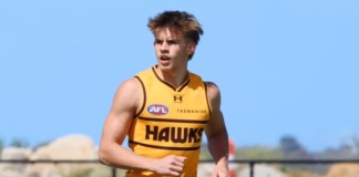 AFL Draft prospect nominates club of choice amid pursuit from pair of premiership contenders Cooper Hodge. Credit: Hawthorn FC