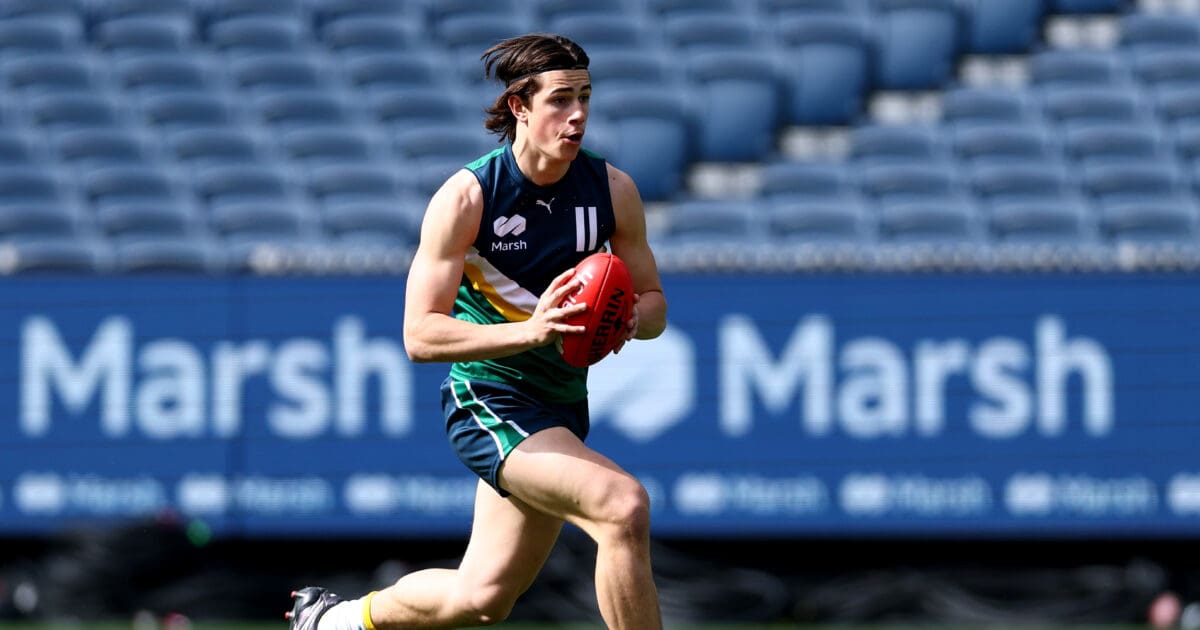 Gus Kennedy Rises in AFL Draft Rankings