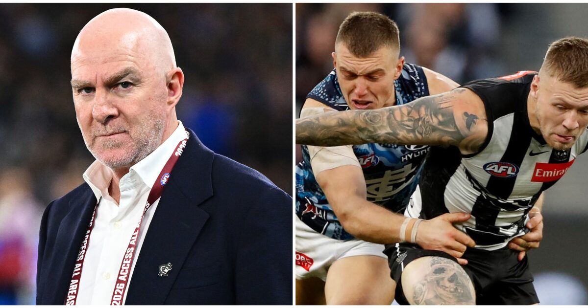 Graham Wright Discusses Carlton and Collingwood's AFL Rivalry