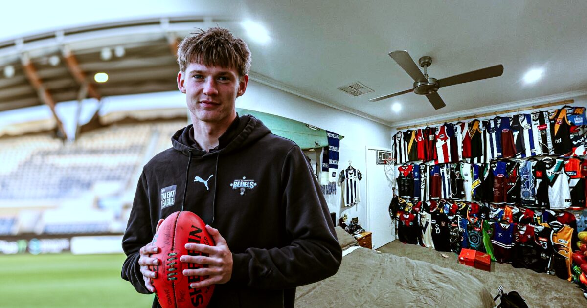 Archie Elliott's Impressive Guernsey Collection and Rising AFL Draft Prospects