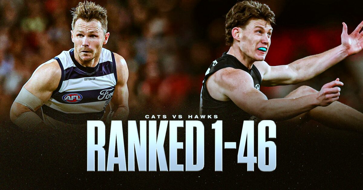 AFL Finals Player Rankings: Geelong Dominates Against Carlton