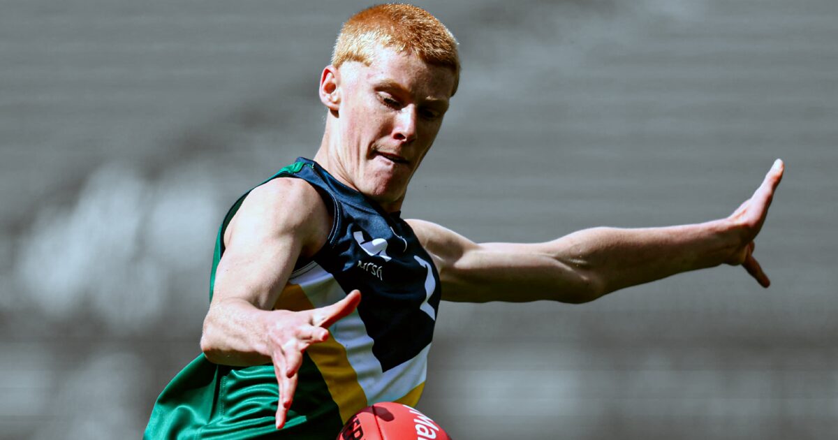 Gabriel Patterson Draws on Family Ties as He Prepares for AFL Draft